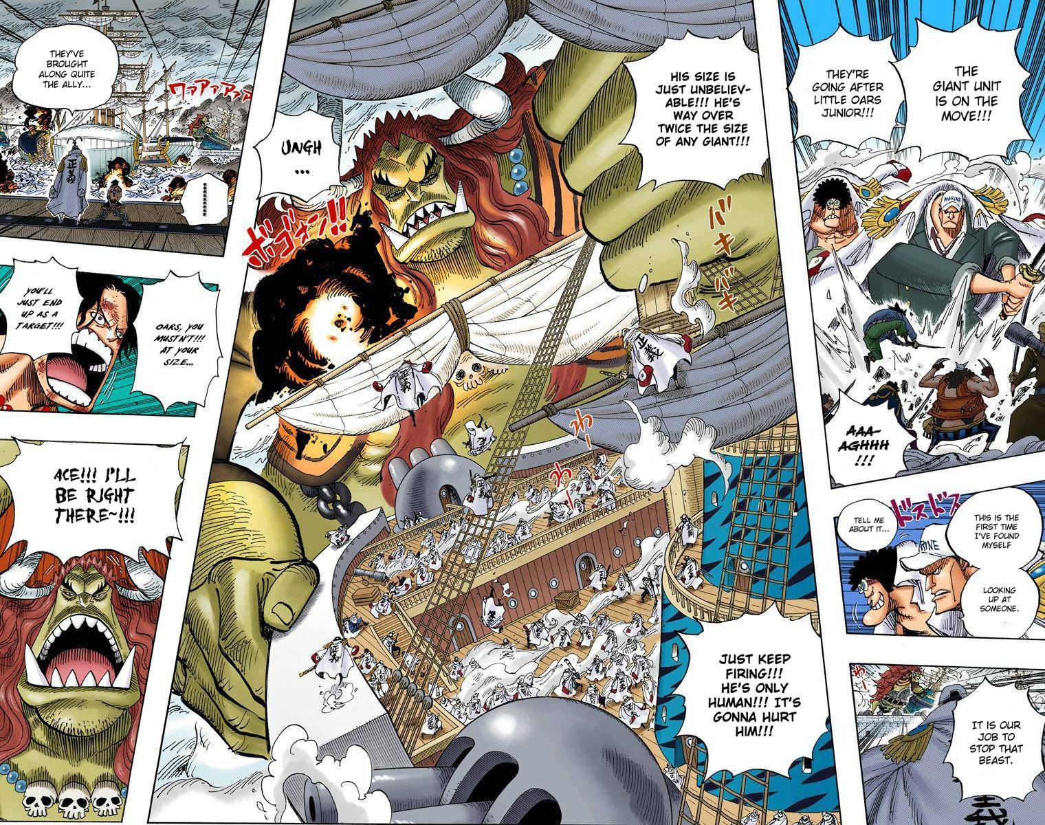 One Piece Digital Colored Chapter 555 image 03
